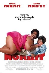 The film's promotional poster also appears on the reverse of Eddie Murphy's calling card.